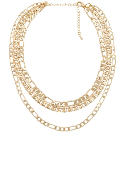 Shop 8 Other Reasons Moonchild Necklace In Metallic Gold