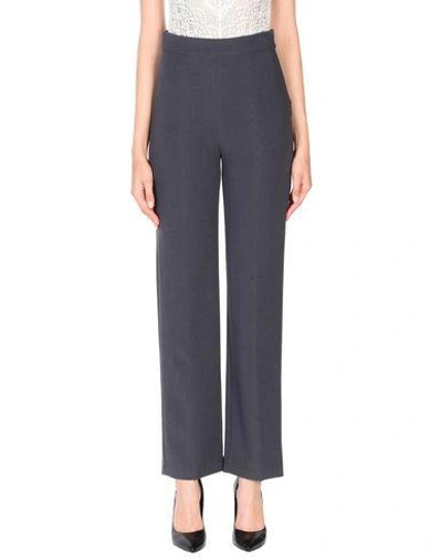 Shop Alessandro Dell'acqua Casual Pants In Grey