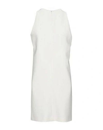 Shop Boutique Moschino Short Dress In Ivory