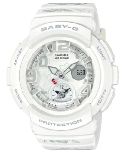 Shop G-shock Women's Analog-digital Hello Kitty White Resin Strap Watch 44.3mm - A Limited Edition