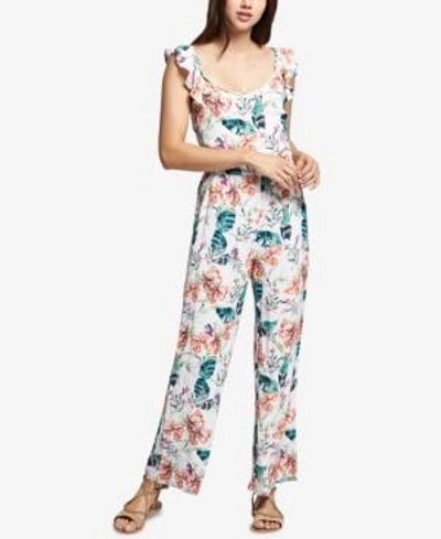Shop Sanctuary Freya Printed Flounce Jumpsuit In In Paradise
