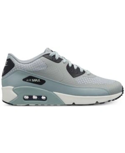 Shop Nike Men's Air Max 90 Ultra 2.0 Se Casual Sneakers From Finish Line In Lt Pumice/lt Pumice-black