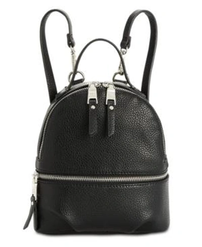 Shop Steve Madden Jacki Convertible Backpack In Black/silver