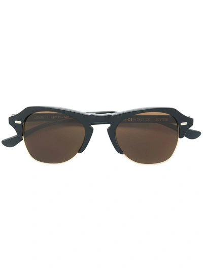 Shop Kyme Henri Sunglasses In Black