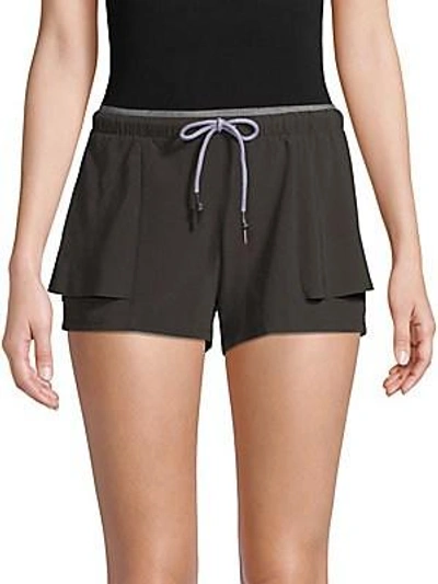 Shop Mpg Bray Drawstring Shorts In Black