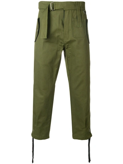 Shop Ktz Belted Trousers