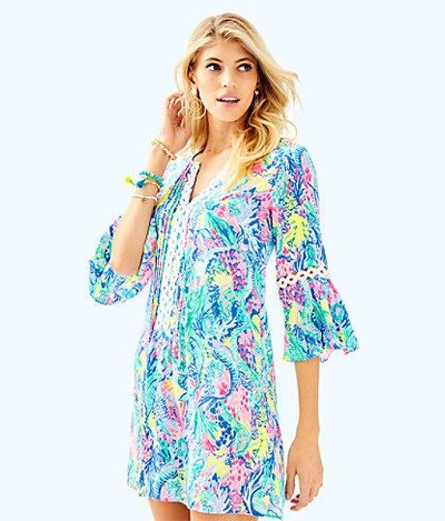 Shop Lilly Pulitzer Hollie Tunic Dress In Resort White A Mermaids Tail