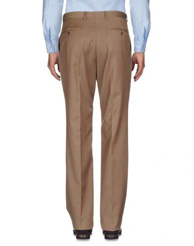 Shop Valentino Casual Pants In Cocoa