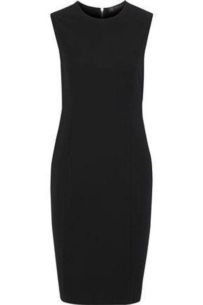 Shop Versace Woman Cady Dress Black