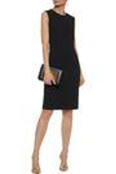 Shop Versace Woman Cady Dress Black