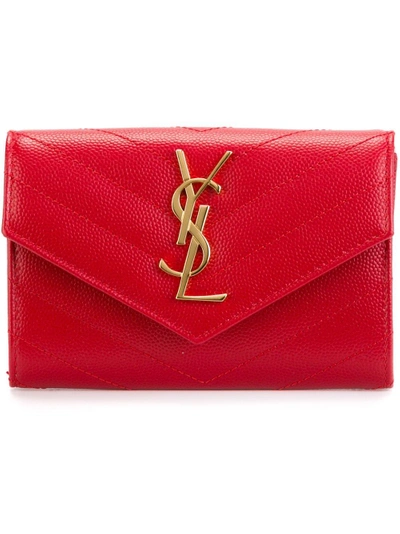 Shop Saint Laurent 'monogram' Wallet - Farfetch