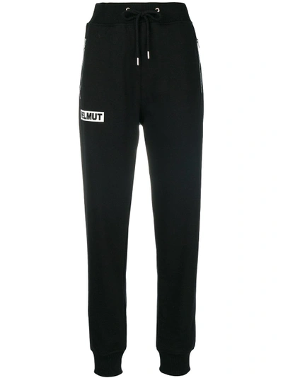 Shop Helmut Lang Box Logo Track Pants