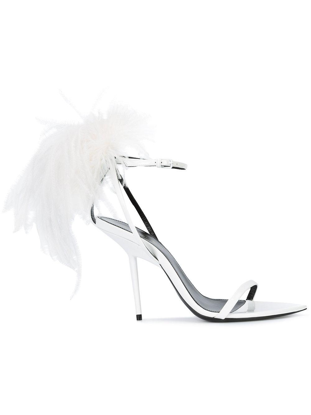 feather heels ysl