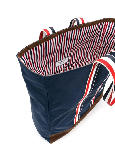 Shop Thom Browne Unstructured Tote