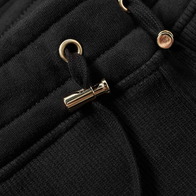 Shop Balmain Zip Pocket Biker Pant In Black