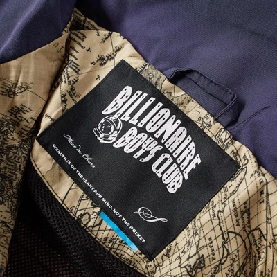 Shop Billionaire Boys Club Tie Dye Sailing Jacket In Blue