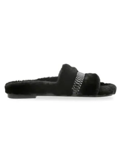 Shop Kendall + Kylie Shade 4 Slides In Black