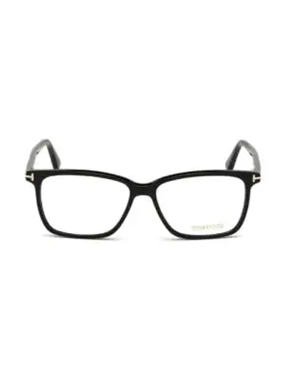 Shop Tom Ford 55mm Blue Block Optical Glasses In Black