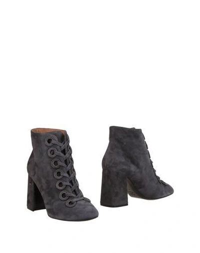 Shop Laurence Dacade Ankle Boots In Lead