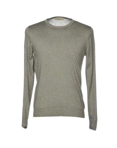 Shop Laneus Sweaters In Light Grey