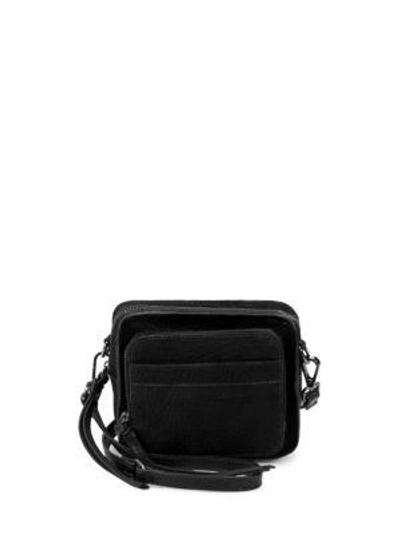 Shop Kooba Milford Leather Crossbody Bag In Black