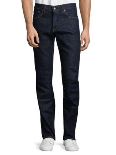 Shop Tom Ford Straight-leg Jeans In Deep Indigo