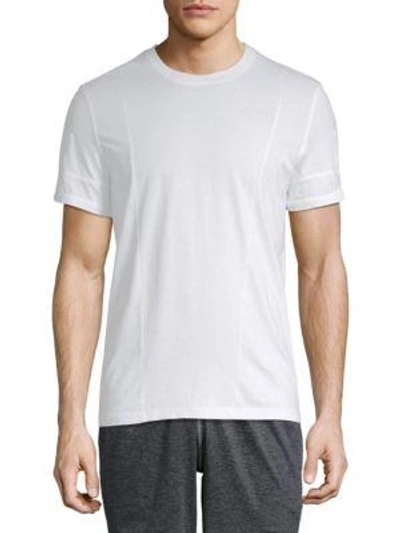 Shop Givenchy Seamed Tee In White