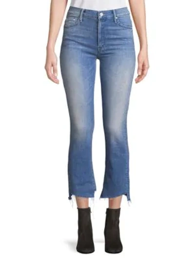Shop Mother Insider Cropped Jeans In When Sparks Fly