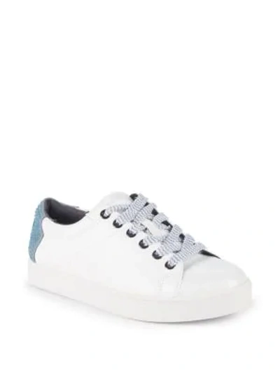 Shop Circus By Sam Edelman Collins Lace-up Trainers In Bright White