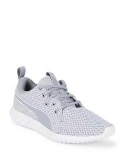 Shop Puma Carson Lace-up Sneakers In Grey