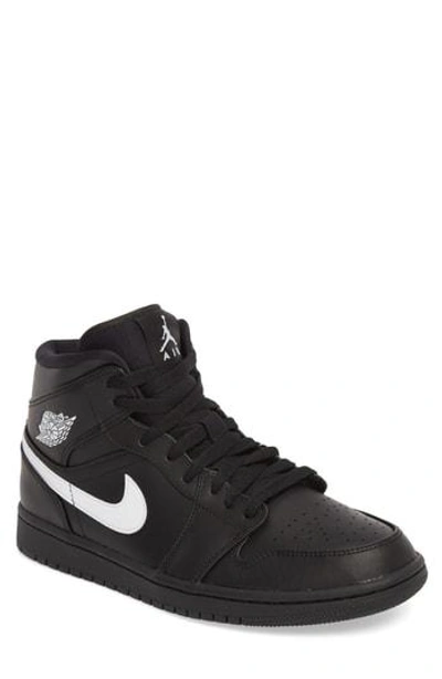 Shop Nike 'air Jordan 1 Mid' Sneaker In Desert Sand/ White