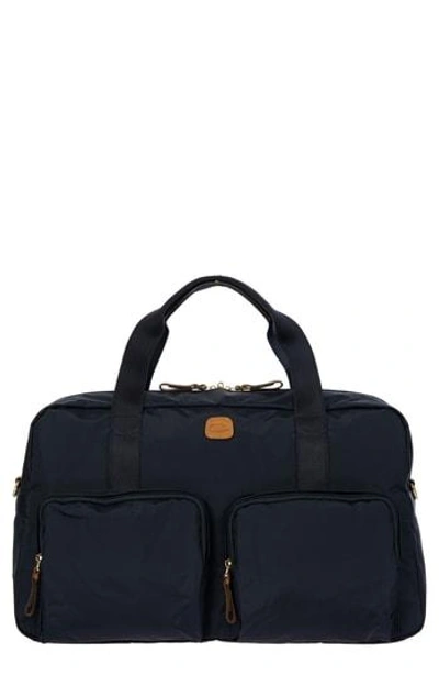 Shop Bric's X-bag Boarding 18-inch Duffel Bag - Blue In Navy