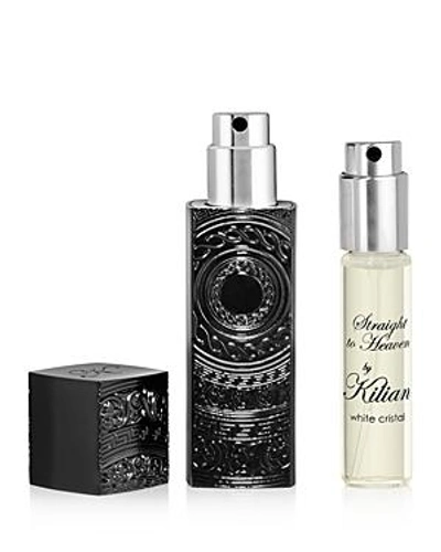 Shop Kilian Straight To Heaven, White Cristal Eau De Parfum Travel Spray Set