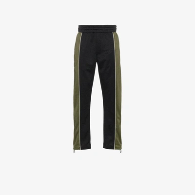 Shop Off-white X Browns Green And Black Track Pants