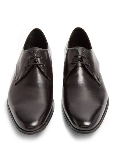 Paul Smith Coney Leather Derby Shoes In Black | ModeSens