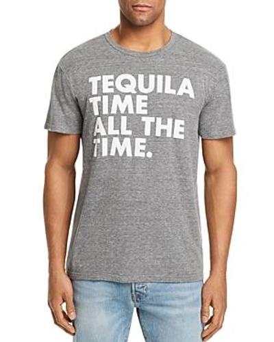 Shop Chaser Tequila Time Tee In Streaky Grey