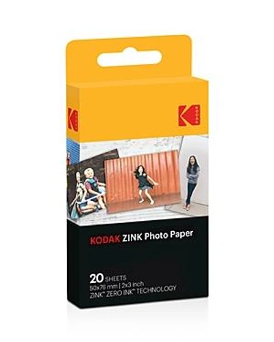 Shop Kodak Zink Photo Paper, Pack Of 20