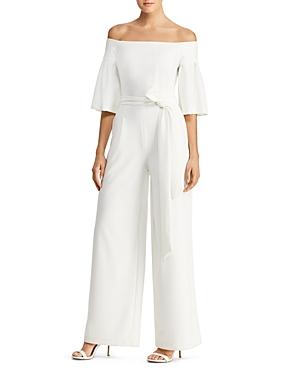 ralph lauren cream jumpsuit