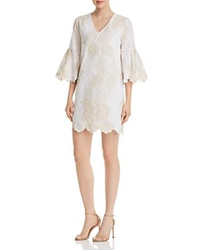 Shop Le Gali Albany Embroidered Dress - 100% Exclusive In White/multi