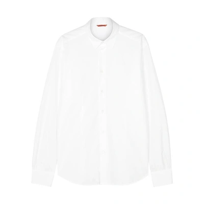 Shop Barena Venezia White Cotton Shirt