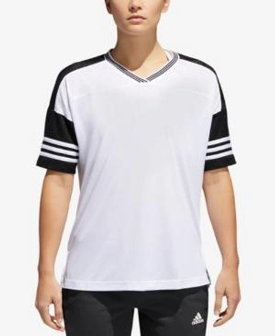 Shop Adidas Originals Adidas Sport Id Relaxed T-shirt In White