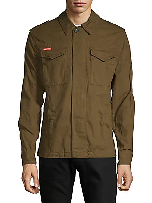 Superdry Rookie Deck Cotton Jacket In Olive | ModeSens