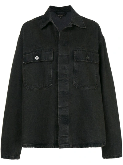 Shop Yeezy Season 6 Workwear Shirt In Black