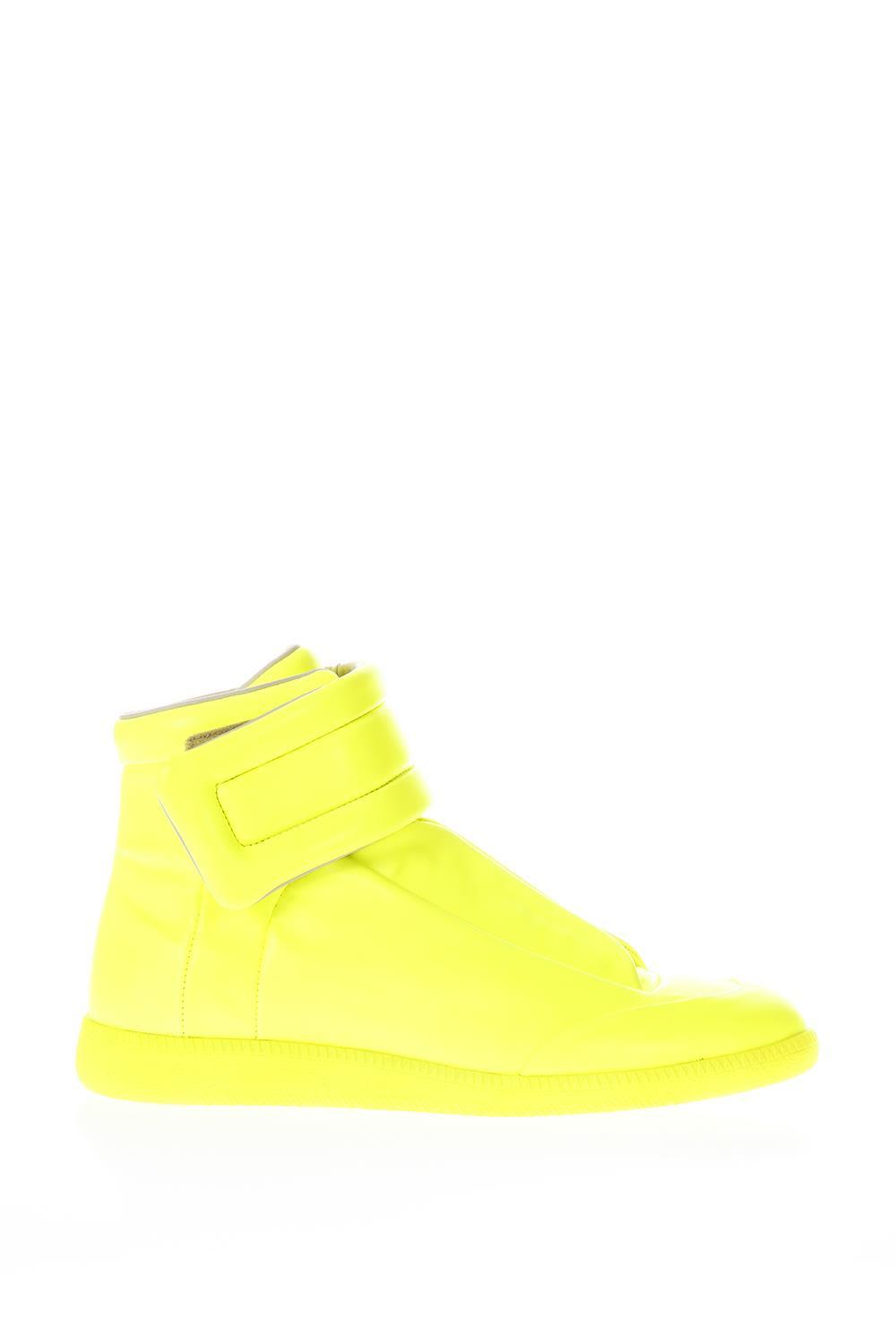 maison margiela yellow sneakers