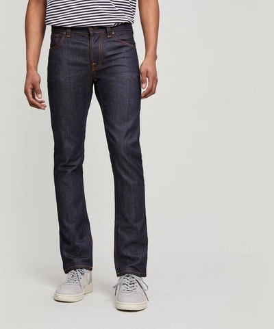 Shop Nudie Jeans Grim Tim Jean In Navy