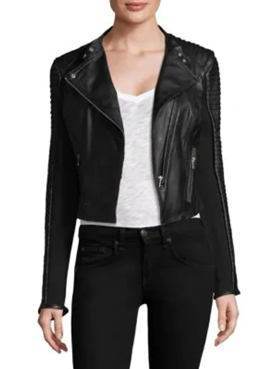 Lamarque paige leather jacket sale