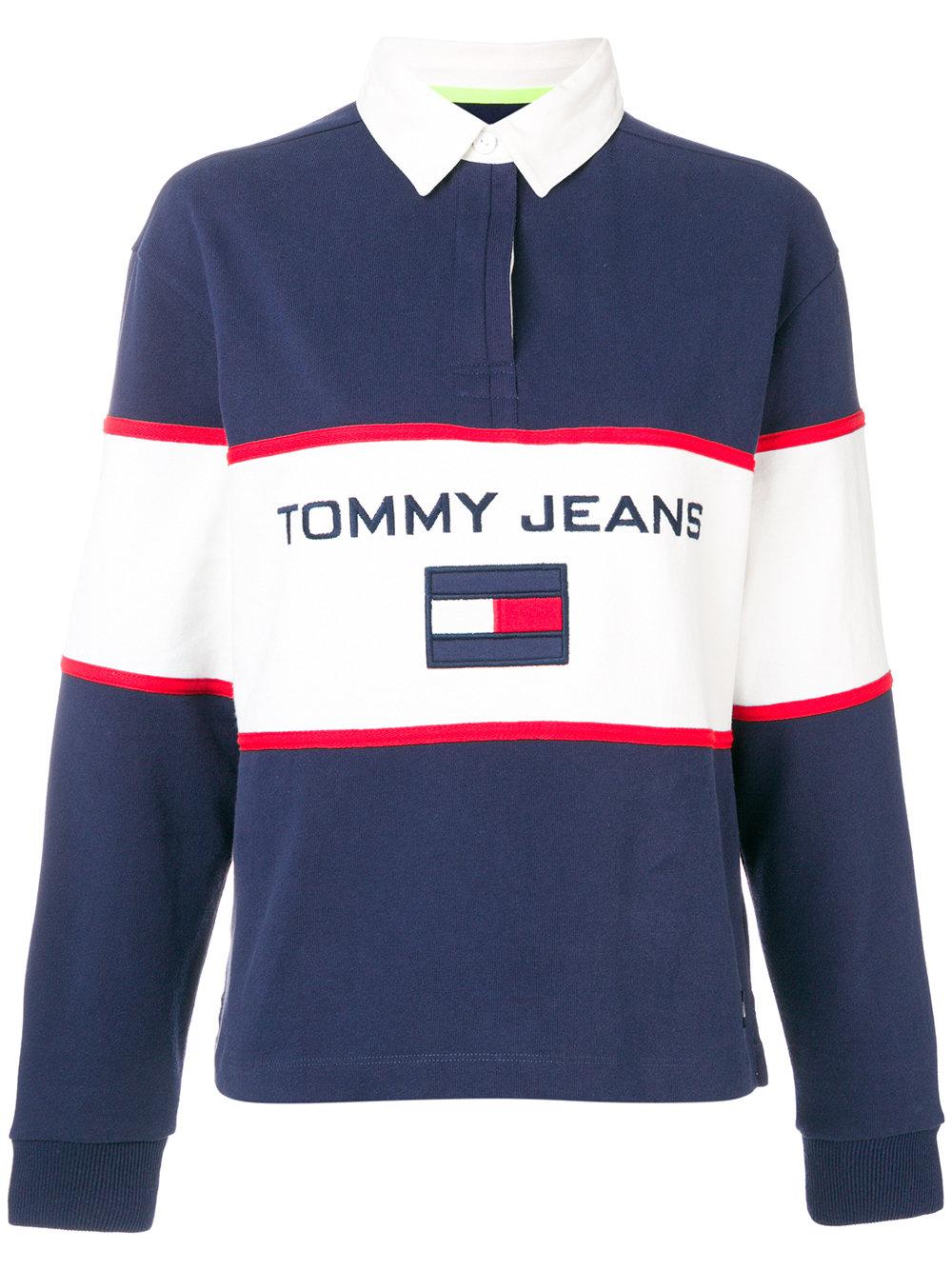 Tommy Hilfiger 90s Rugby Polo Shirt 
