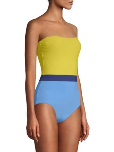Shop Flagpole Rita One-piece Swimsuit In White Key