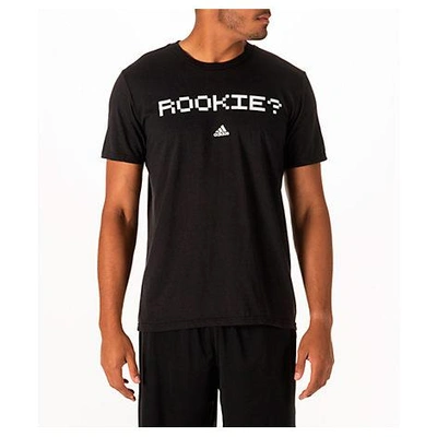 Caroline Versterken erwt Adidas Originals Men's Rookie Basketball T-shirt, Black | ModeSens