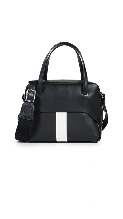 Shop Tibi Mignon Bag In Black/white Multi